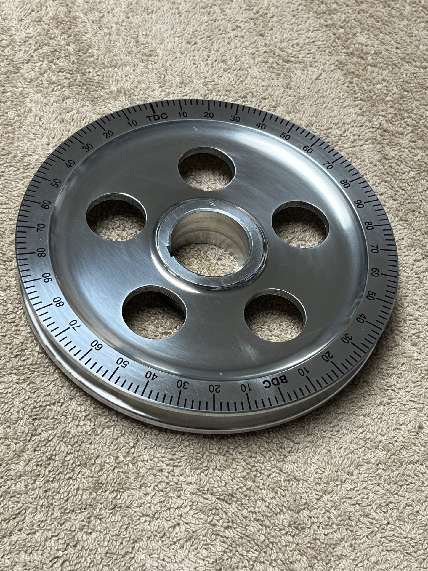 Aluminum Crankshaft Degree Pulley