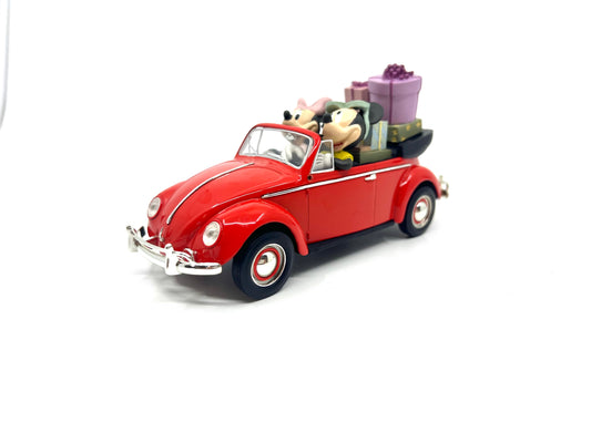 RARE Limited Edition Mickey and MInnie's Love Bug Beetle Convertible
