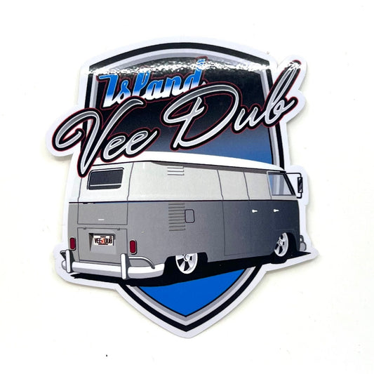 Island Vee Dub Bus Sticker
