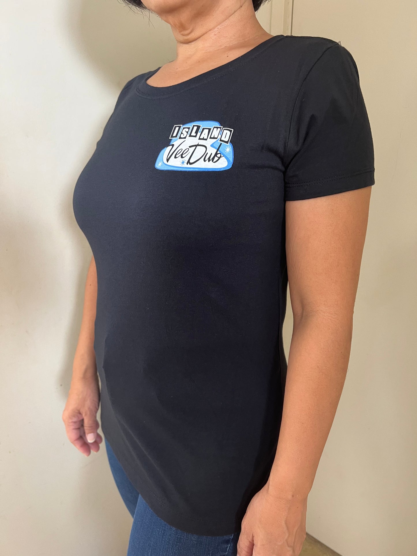 Island Vee Dub Women's T-Shirt (Black)