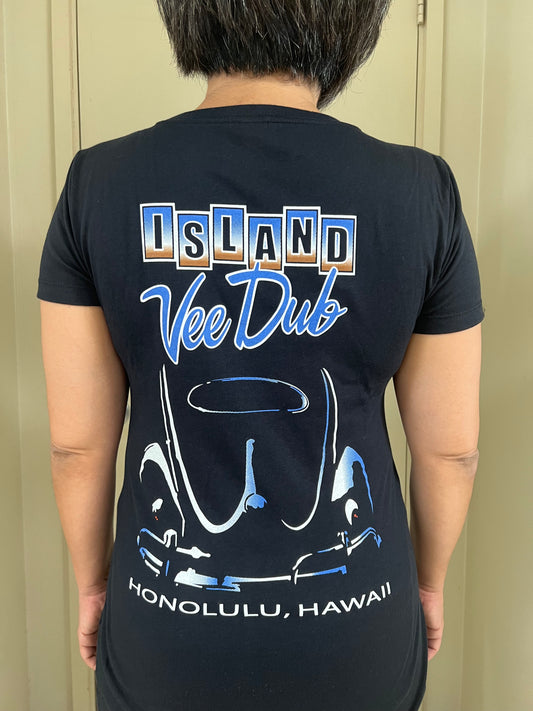 Island Vee Dub Women's T-Shirt (Black)