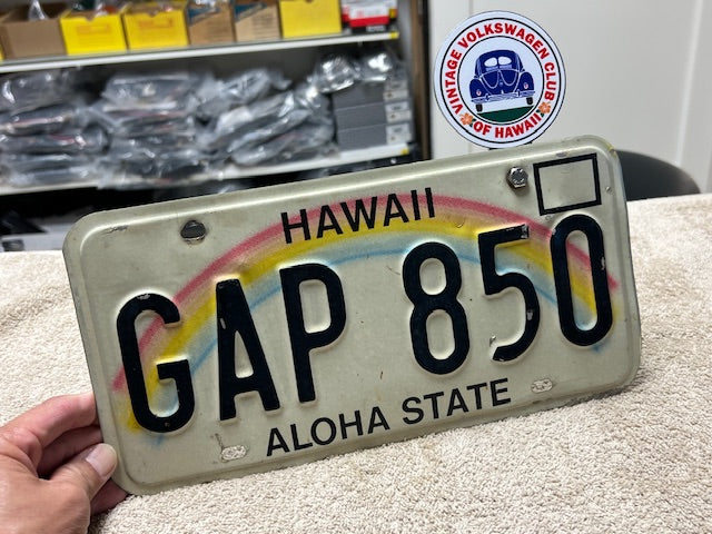 3" Round Blank License Topper Plate