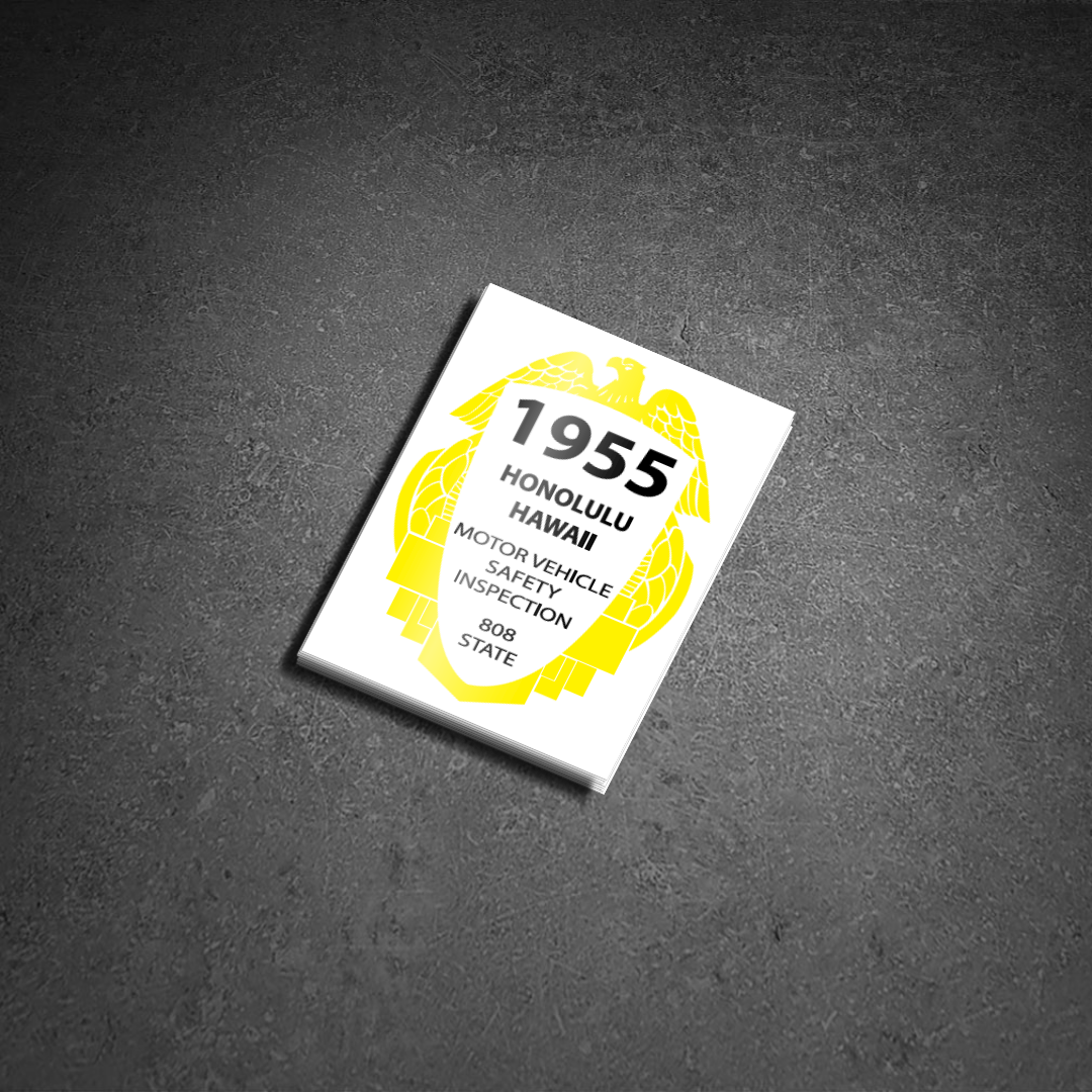 Vintage Reproduction Recon Sticker