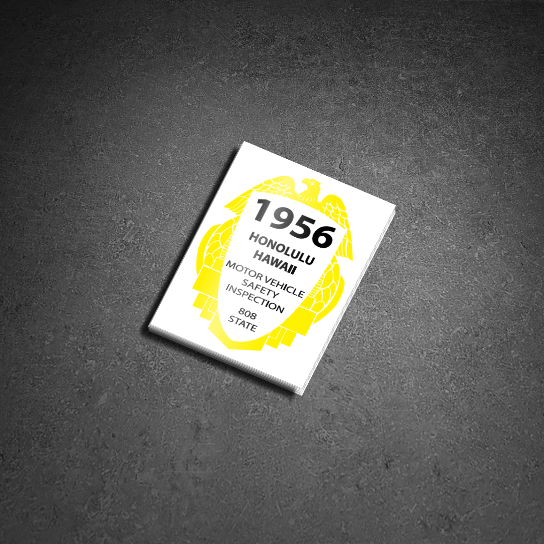 Vintage Reproduction Recon Sticker