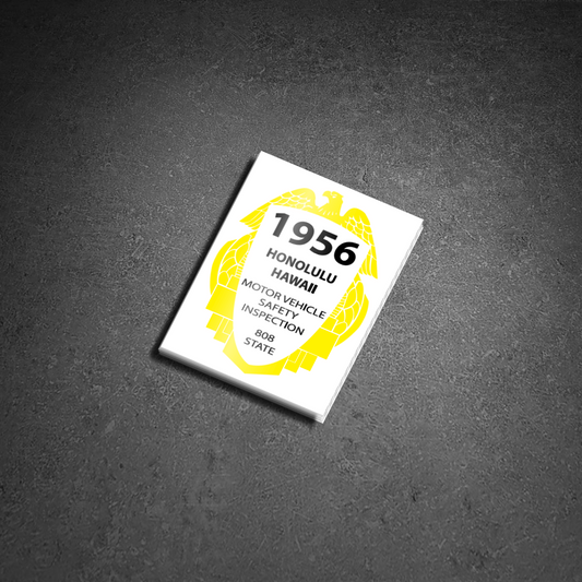 Vintage Reproduction Recon Sticker