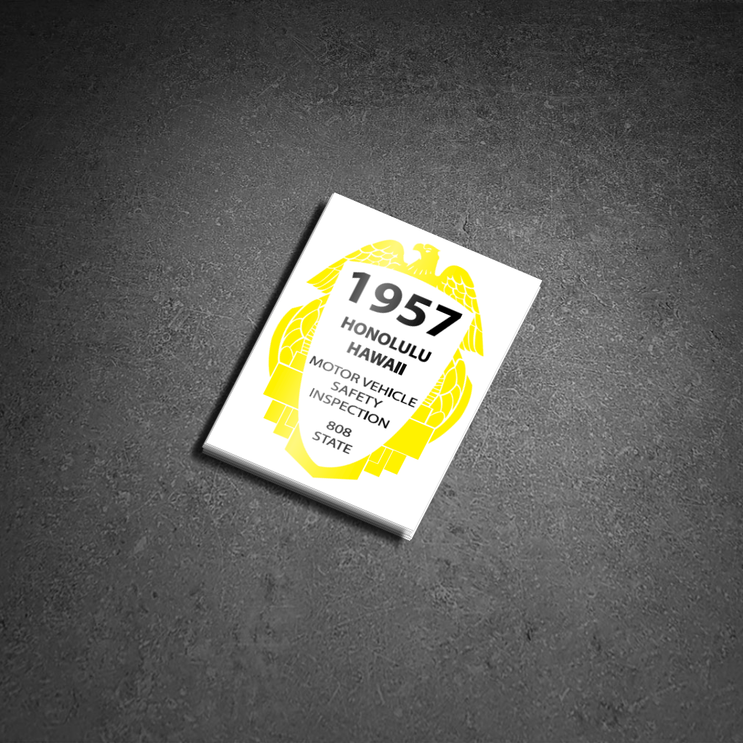 Vintage Reproduction Recon Sticker