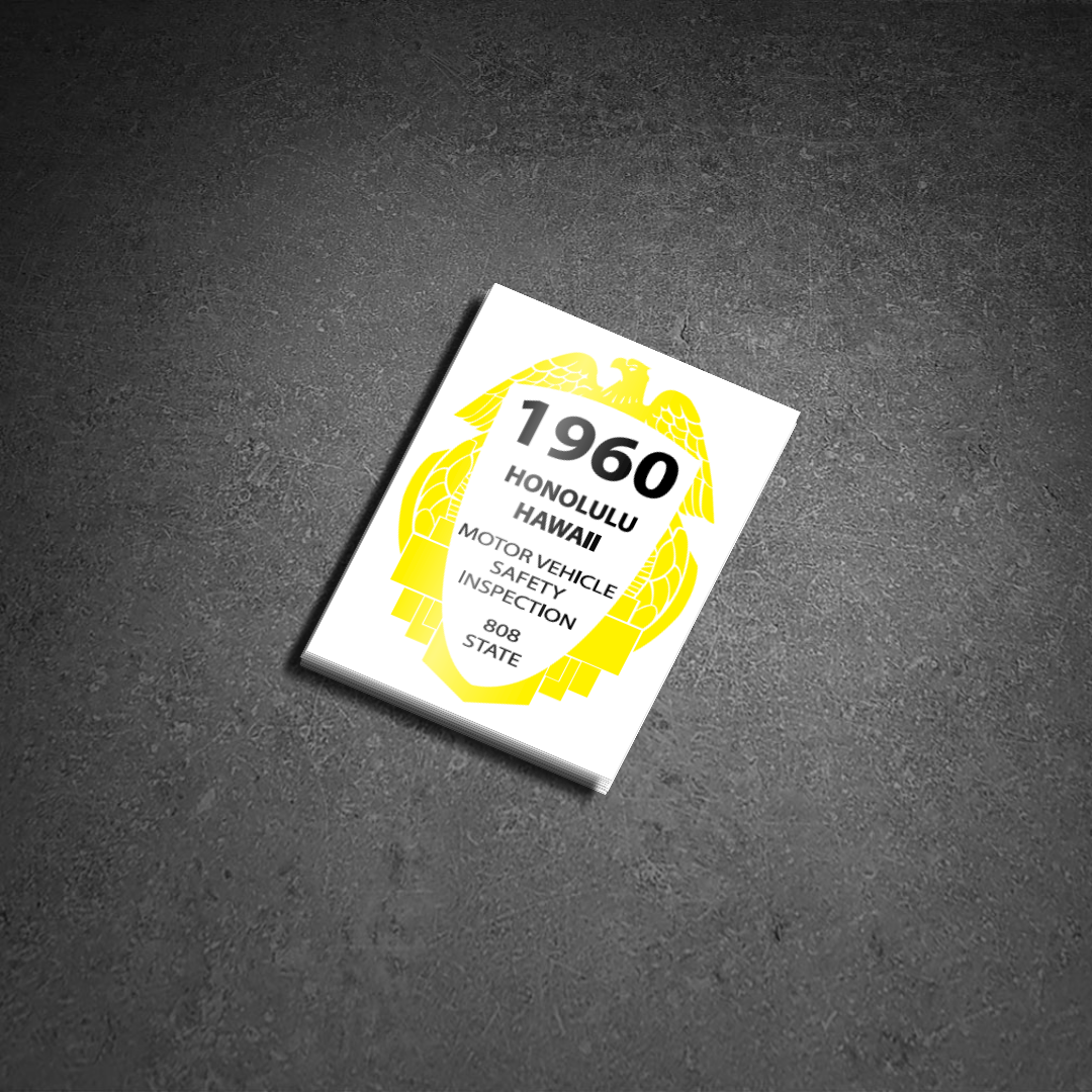 Vintage Reproduction Recon Sticker