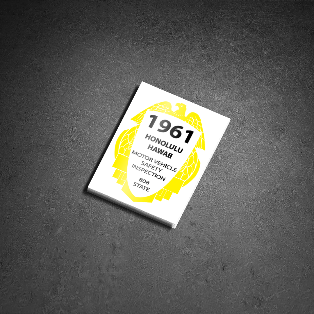 Vintage Reproduction Recon Sticker