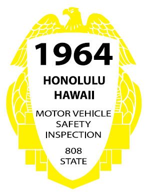 Vintage Reproduction Recon Sticker