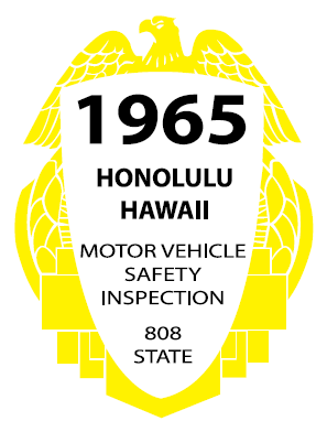 Vintage Reproduction Recon Sticker