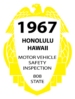 Vintage Reproduction Recon Sticker